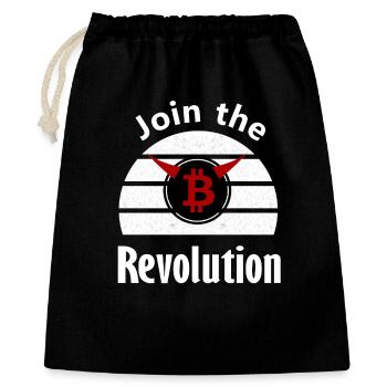 The Coin Revolutionary - Gift Bag 40 x 50 cm - black - Front