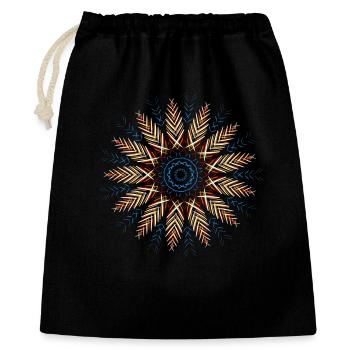 Indian Mandala - Gift Bag 40 x 50 cm - black - Front
