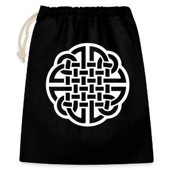 Celtic Knot - Gift Bag 40 x 50 cm - black - Front