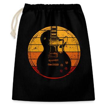 Electric Guitar - Gift Bag 40 x 50 cm - black - Front