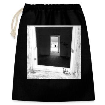 Fenster Nordspanien - Geschenkbeutel aus Baumwolle (40 x 50 cm) - Schwarz - Vorne