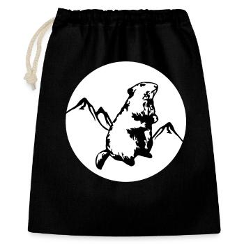 Marmot - Gift Bag 40 x 50 cm - black - Front