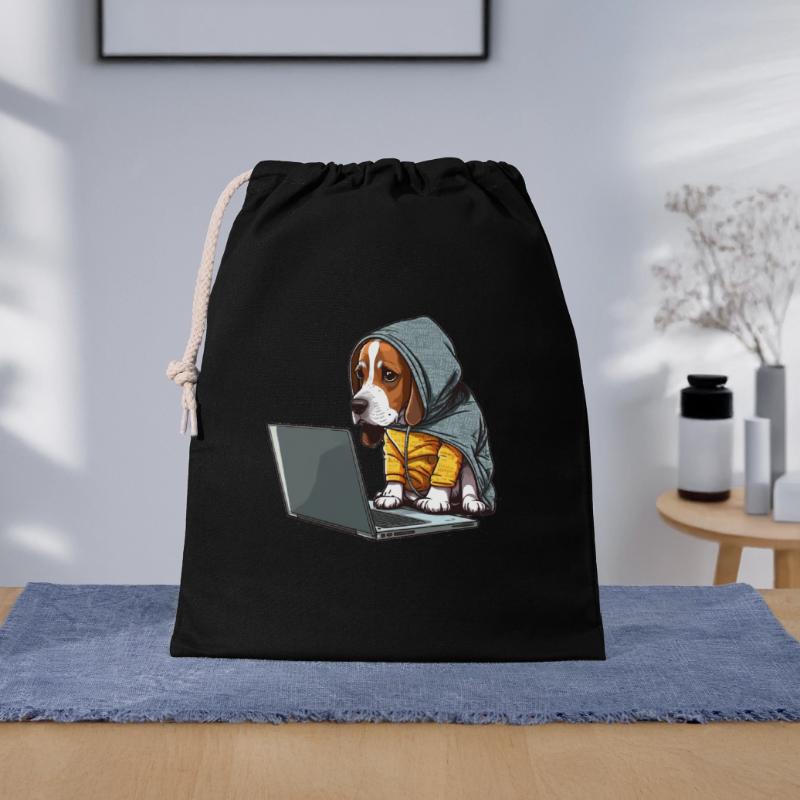Chien codeur Sac cadeau 40 x 50 cm