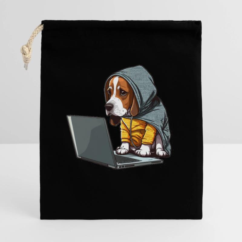 Chien codeur Sac cadeau 40 x 50 cm