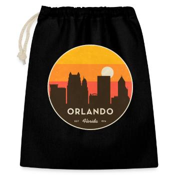 Orlando Skyline Sunset - Gift Bag 40 x 50 cm - black - Front