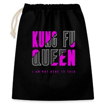 Kung Fu Queen - Gift Bag 40 x 50 cm - black - Front