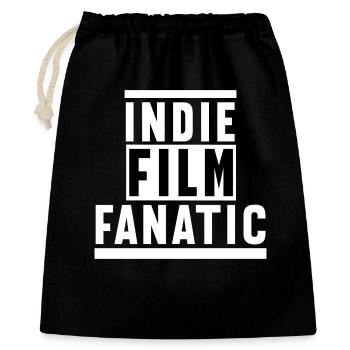 Dvd Soirée Binge Watching Movies Déclaration Films - Sac cadeau 40 x 50 cm - noir - Devant