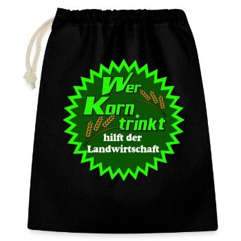 Grain , Party , Wheat Grain ,Agriculture (25) - Gift Bag 40 x 50 cm - black - Front