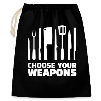 Chef Statement Career Workaholic Job Work - Gift Bag 40 x 50 cm - black - Front