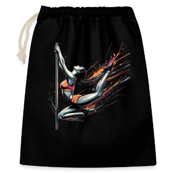 Pole Dance Dynamics Colors Gift - Gift Bag 40 x 50 cm - black - Front