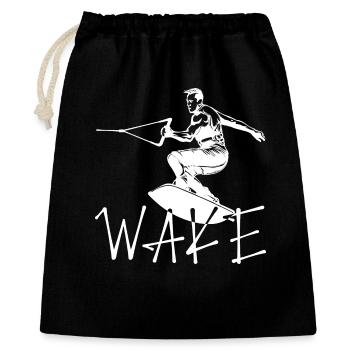 Wakeboard Dire Cascade Sports nautiques Wakesurf - Sac cadeau 40 x 50 cm - noir - Devant