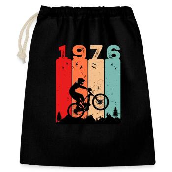 Vintage 1976 - Gift Bag 40 x 50 cm - black - Front