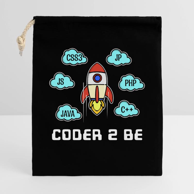 Developer Statement Css Php Java C++ Programmer Gift Bag 40 x 50 cm
