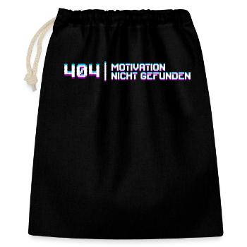 Developer Statement Coden Skripting Debug - Geschenkbeutel aus Baumwolle (40 x 50 cm) - Schwarz - Vorne