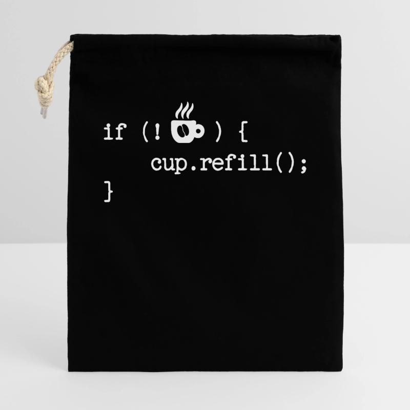 Debug Programmer Coden Developer Computergeek Gift Bag 40 x 50 cm