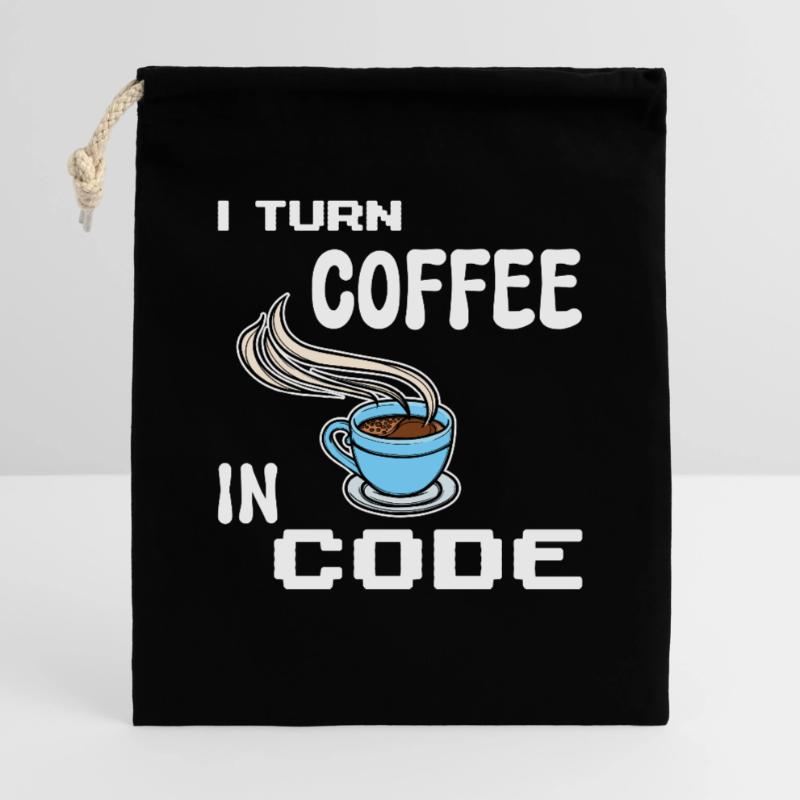 Developer Computerfreak Statement Programmierer Geschenkbeutel aus Baumwolle (40 x 50 cm)