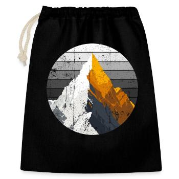 Gradient Peak Summit - Gift Bag 40 x 50 cm - black - Front