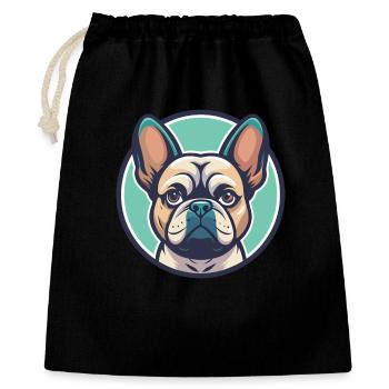 Braque Francais Dog Breed Cartoon Kawaii Clipart - Gift Bag 40 x 50 cm - black - Front
