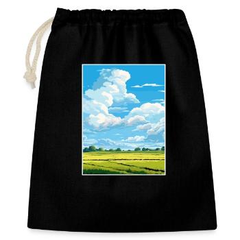 Lincolnshire Wolds Aonb Travel Poster Souvenir WPA - Gift Bag 40 x 50 cm - black - Front
