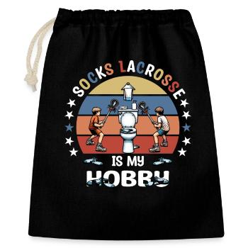 Bas de crosse - Sac cadeau 40 x 50 cm - noir - Devant