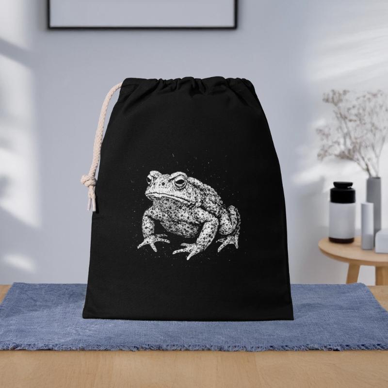 Kröte Geschenkbeutel aus Baumwolle (40 x 50 cm)