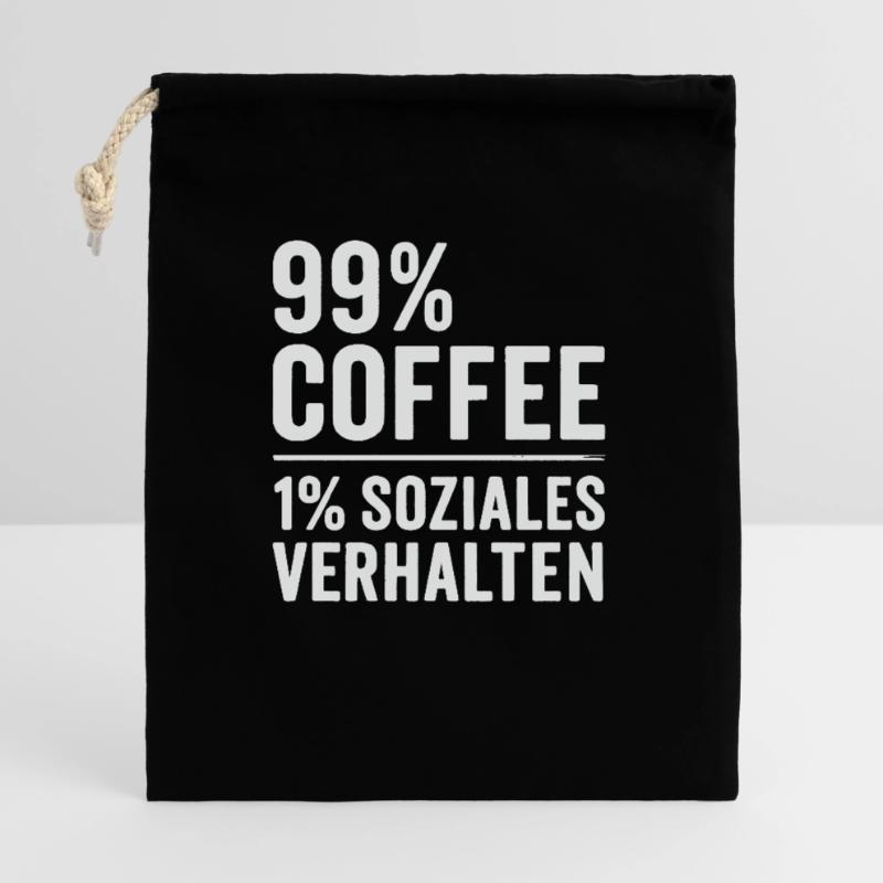 99 % Café Sac cadeau 40 x 50 cm