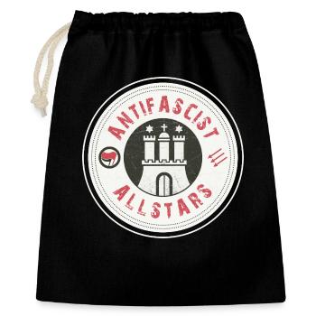 Antifascist Allstars – Hamburg shows its stance - Gift Bag 40 x 50 cm - black - Front