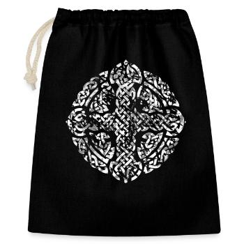 Celtic Cross - Gift Bag 40 x 50 cm - black - Front