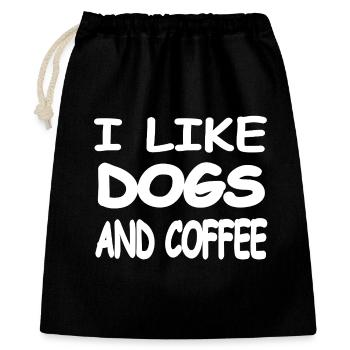 canine - Gift Bag 40 x 50 cm - black - Front