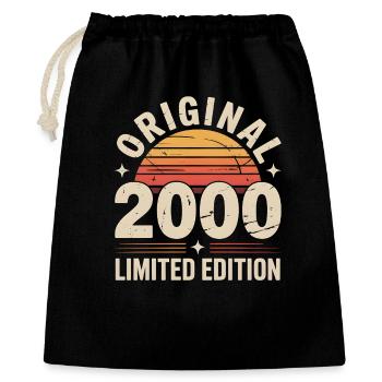 Édition Originale 2000 Sunset Retro - Sac cadeau 40 x 50 cm - noir - Devant