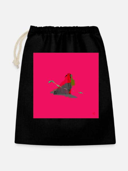 TEXTURA_DE_COLOR_#22 - Gift Bag 40 x 50 cm - black