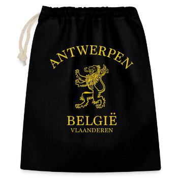 Anvers, Anvers, Belgique - Sac cadeau 40 x 50 cm - noir - Devant