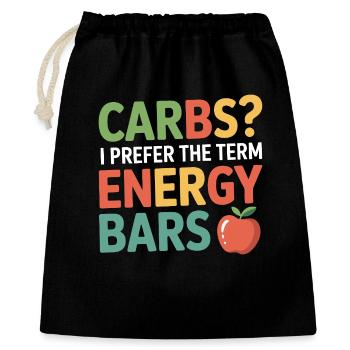 Professional Nutritionist Energy & Carb Specialist - Gift Bag 40 x 50 cm - black - Front