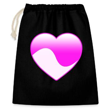 Love - Gift Bag 40 x 50 cm - black - Front
