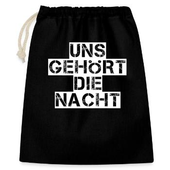 La nuit nous appartient - Sac cadeau 40 x 50 cm - noir - Devant