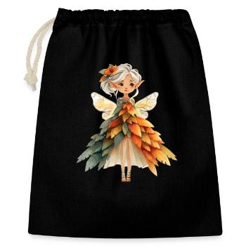 Forest Fairy Autumn Magic - Gift Bag 40 x 50 cm - black - Front
