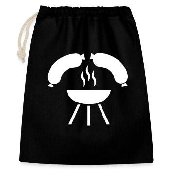 Griller - Sac cadeau 40 x 50 cm - noir - Devant