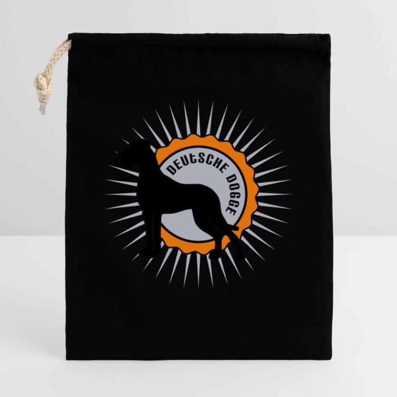 German mastiff stellar script Gift Bag 40 x 50 cm