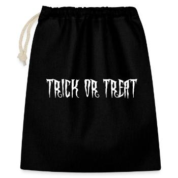 Trick or treat - Gift Bag 40 x 50 cm - black - Front
