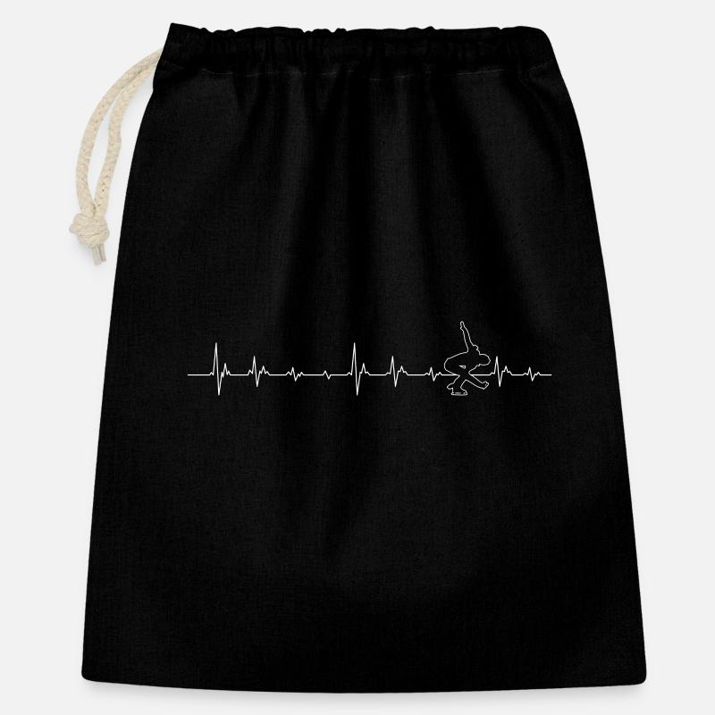 Pulse Dance Silhouette - Sac cadeau 40 x 50 cm - noir
