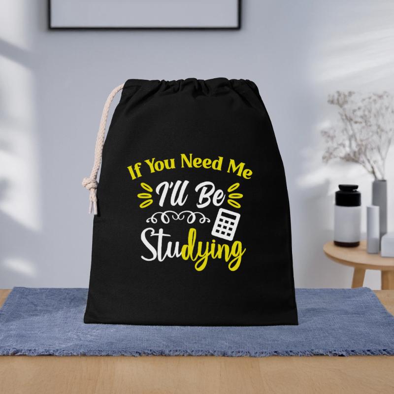 Studying Students Learning Practice Assignment Exams Gift Bag 40 x 50 cm