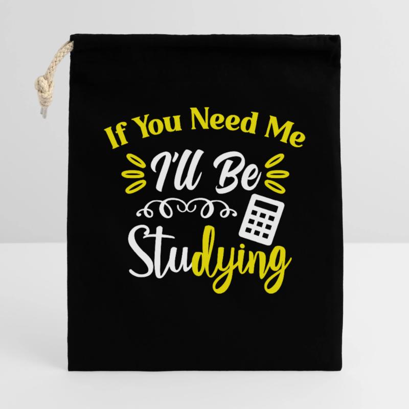 Studying Students Learning Practice Assignment Exams Gift Bag 40 x 50 cm