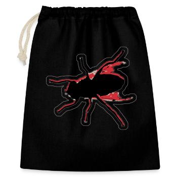 Fly Fishing No. 4 - Gift Bag 40 x 50 cm - black - Front