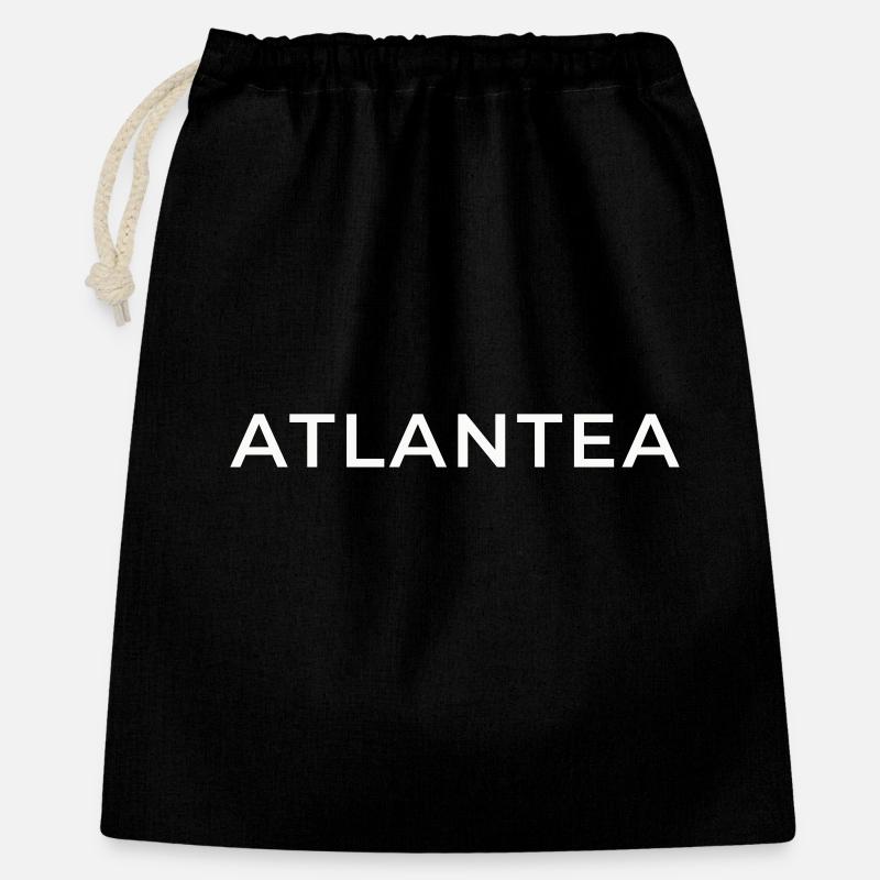 ATLANTEA -Atlantic lifestyle - Gift Bag 40 x 50 cm - black