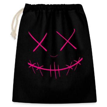 Face - Gift Bag 40 x 50 cm - black - Front