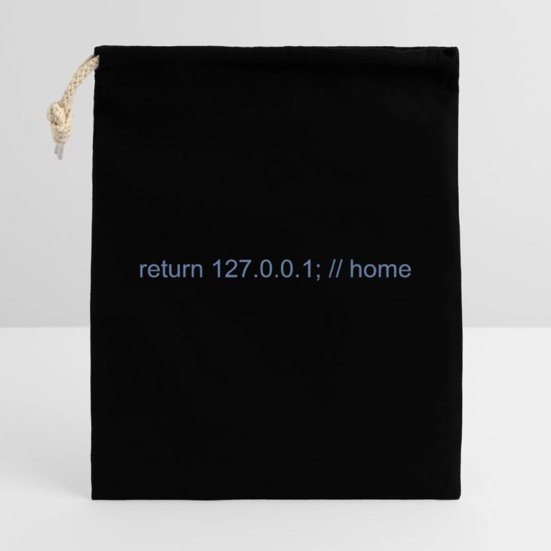 Programmierer Nerd IT Witz Developer Zuhause Geschenkbeutel aus Baumwolle (40 x 50 cm)