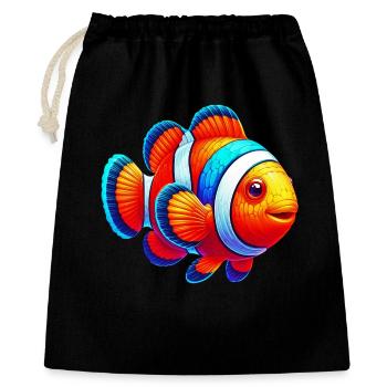 Clownfish - Gift Bag 40 x 50 cm - black - Front