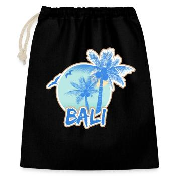 Fêtes de Bali - Sac cadeau 40 x 50 cm - noir - Devant