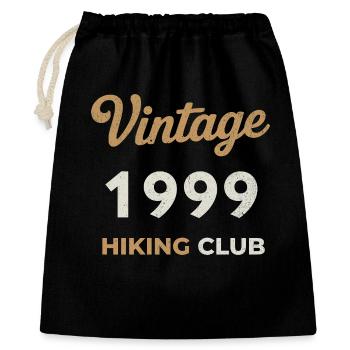 Vintage 1999 – Sailing Club Retro Birth Year - Gift Bag 40 x 50 cm - black - Front