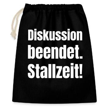 Discussion ended Contrast Typo - Gift Bag 40 x 50 cm - black - Front
